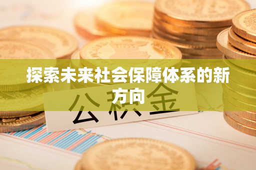 新园探索未来社会保障体系的新方向