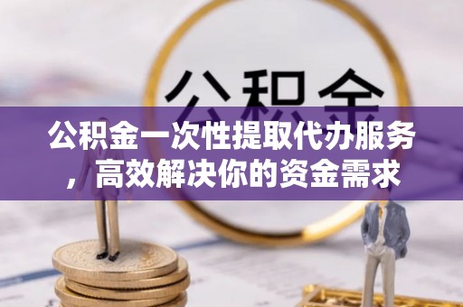 新园公积金一次性提取代办服务，高效解决你的资金需求