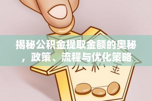 新园揭秘公积金提取金额的奥秘，政策、流程与优化策略