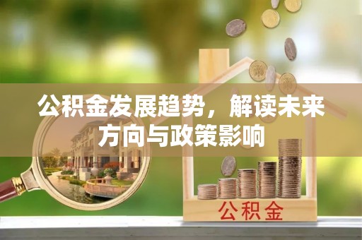 新园公积金发展趋势，解读未来方向与政策影响