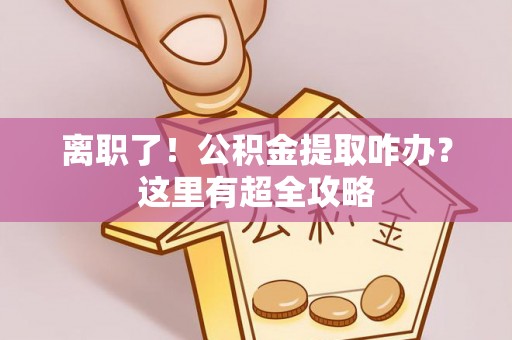 新园离职了！公积金提取咋办？这里有超全攻略