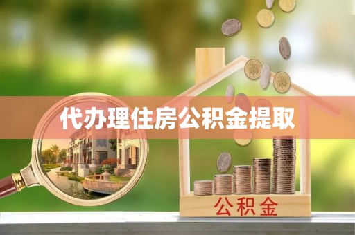 新园代办理住房公积金提取